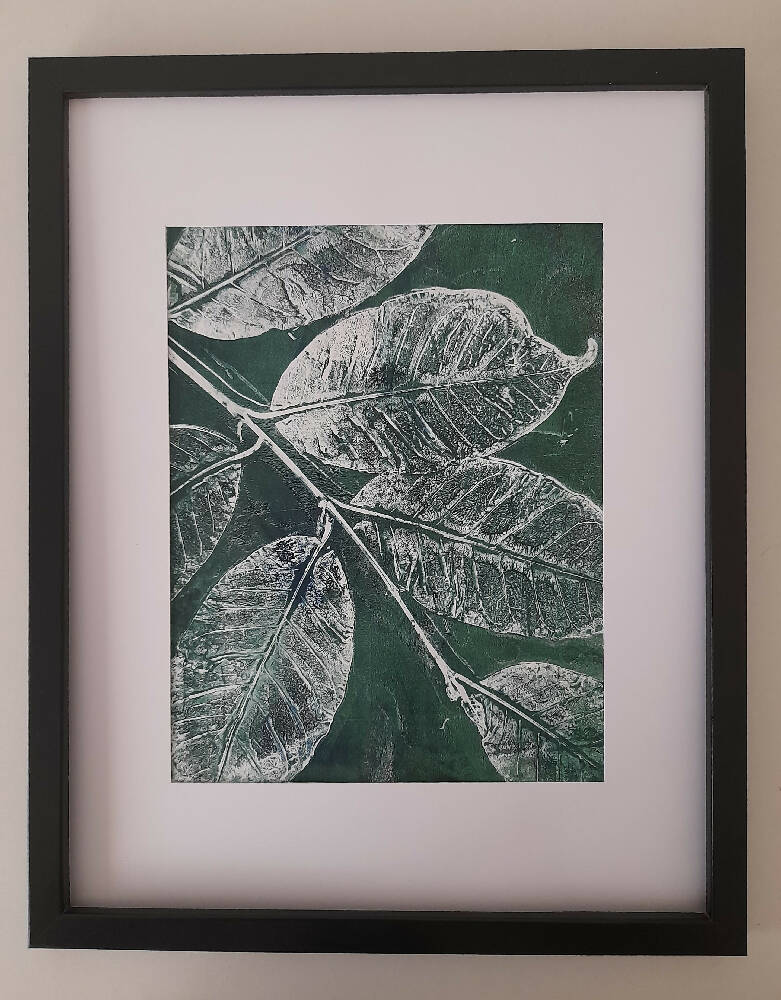 Botanical Leaf Print - Original
