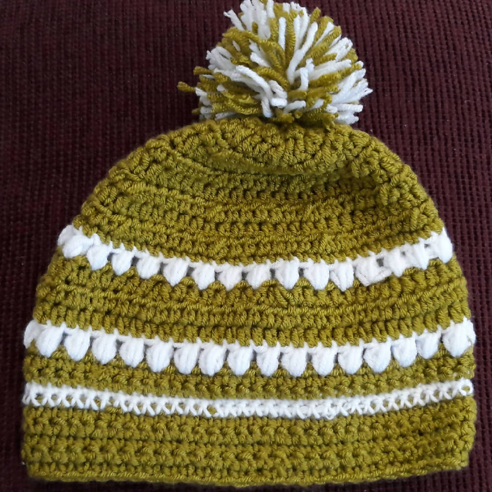 Pompom Baby Hat_1