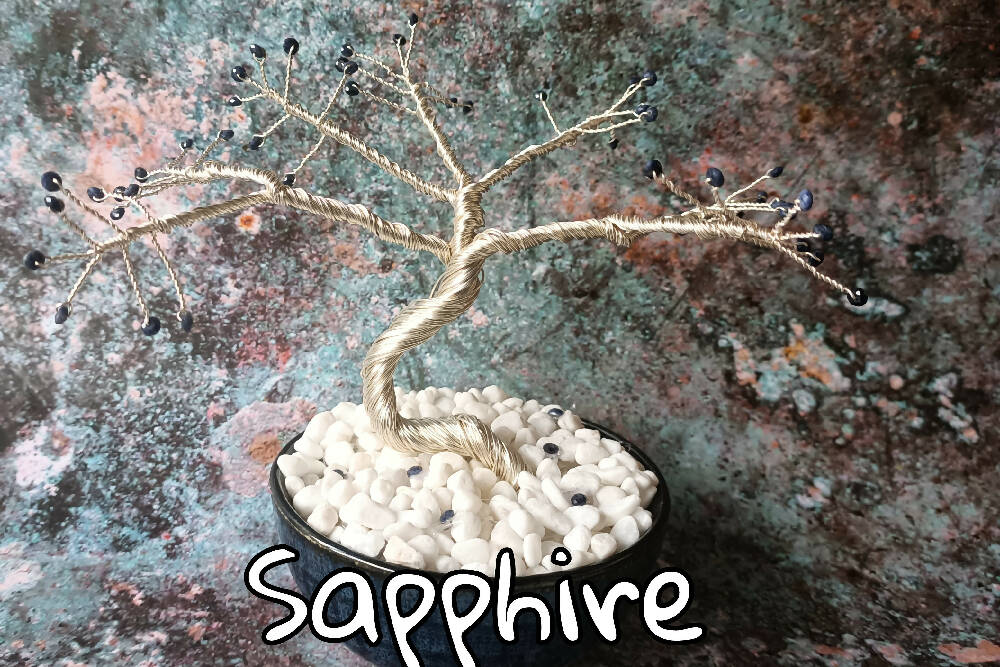 Sapphire Precious Specialty Gem Tree - 49 gems per tree