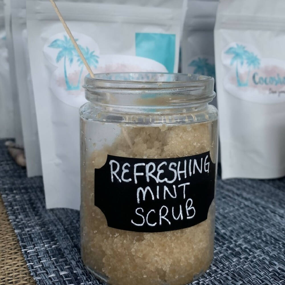 Refreshing Mint Sugar Body Scrub Assorted Sizes