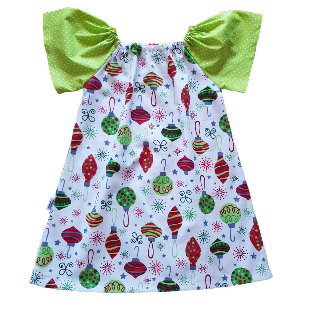 Girls Christmas Bauble Dress | Size 3