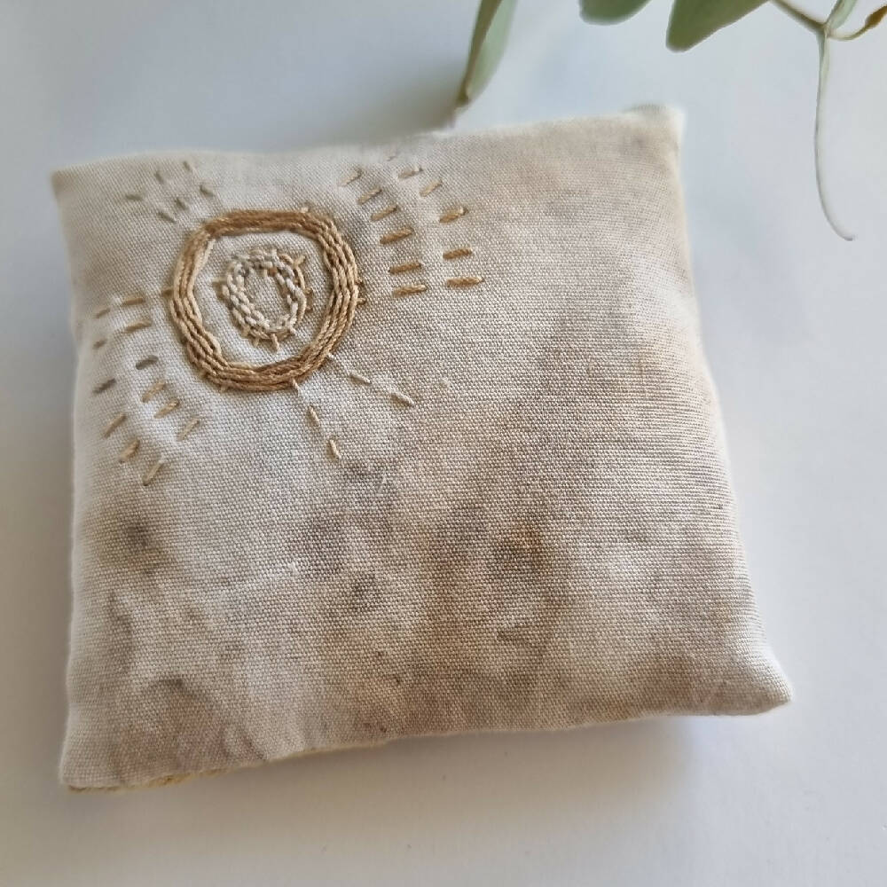 Soft Art - Mini Decorative Pillow #2 - Textile Art