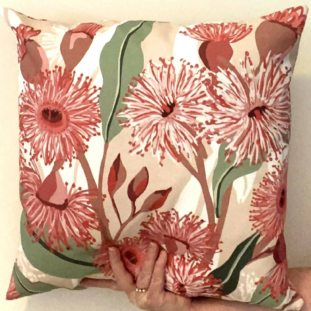 Cushion-Cover-Australian-Flowering-Gum-Blossoms-K