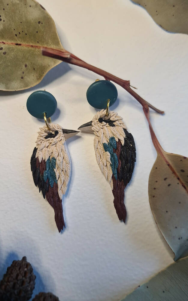 Earrings, Kookaburras