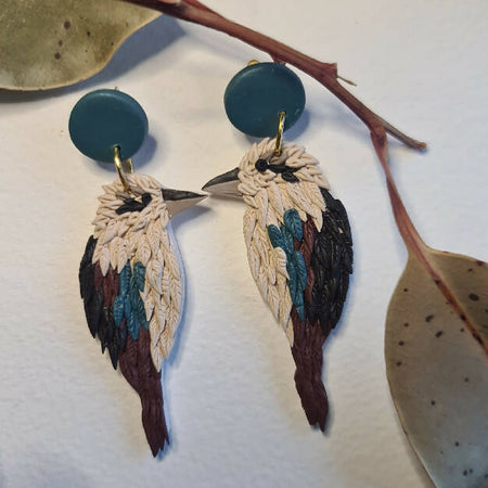 Earrings, Kookaburras