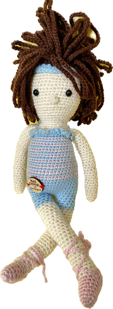 Dancer Doll - crochet toy
