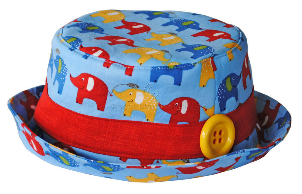 Scout Bucket Hat HARD COPY Paper Sewing Pattern Boys Girls