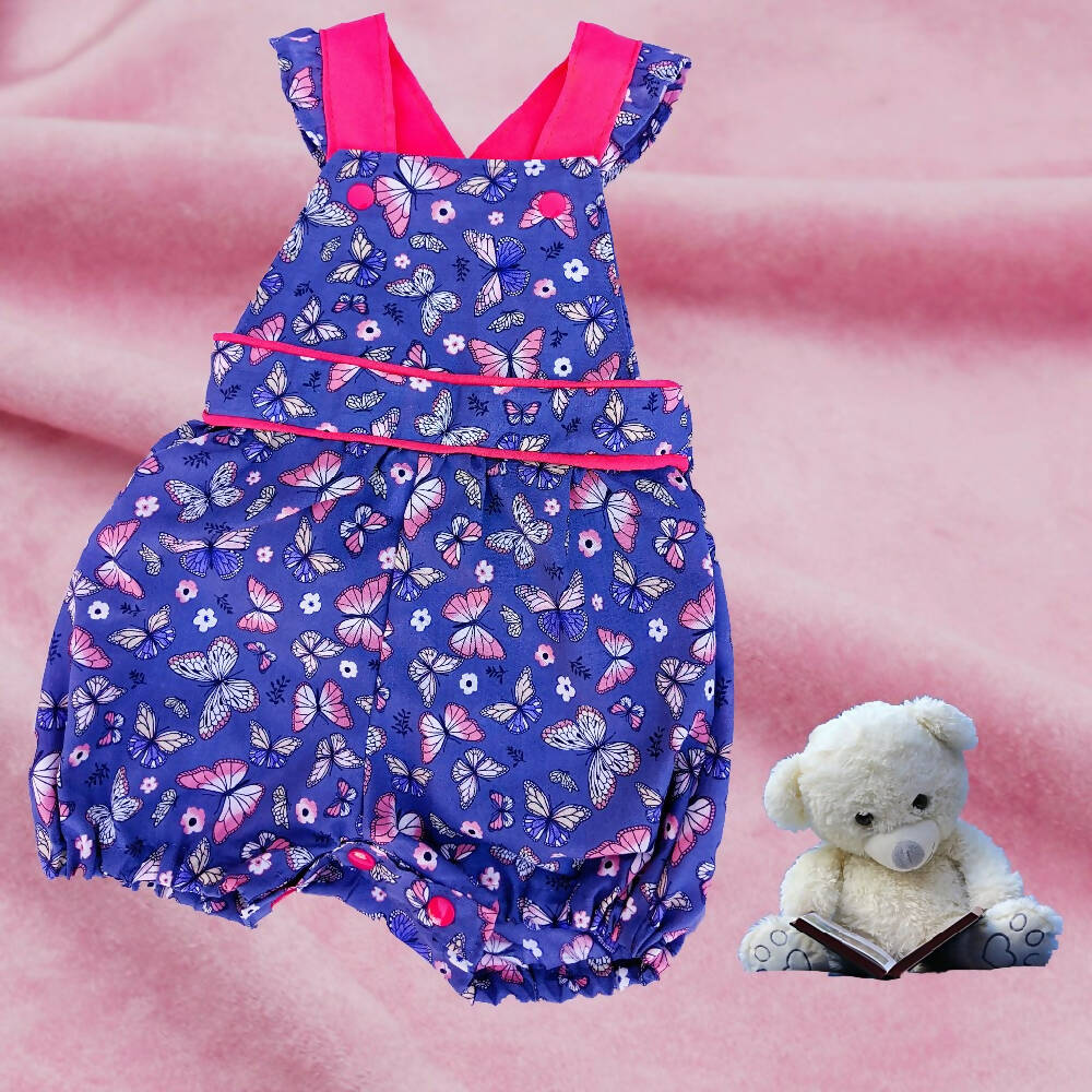 Baby Girls Romper, Butterflies