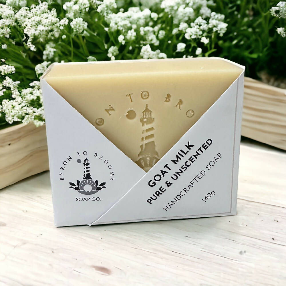 Goat Milk Handcrafted Soap - Pure & Unscented
