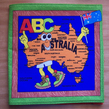 Australiana Fabric Soft Book for Babies and Children