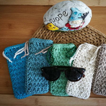 Crochet Sunglasses Pouch