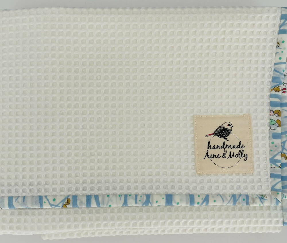 Cotton Waffle Baby Blankets