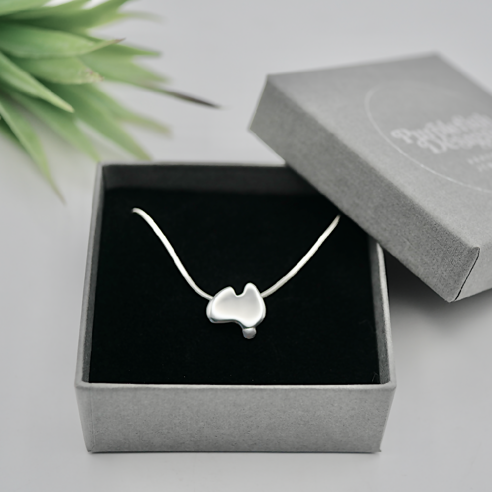 lil aussie sterling silver pendant box sml