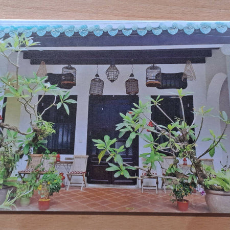 Peranakan Terrace House, Blank Greeting Card