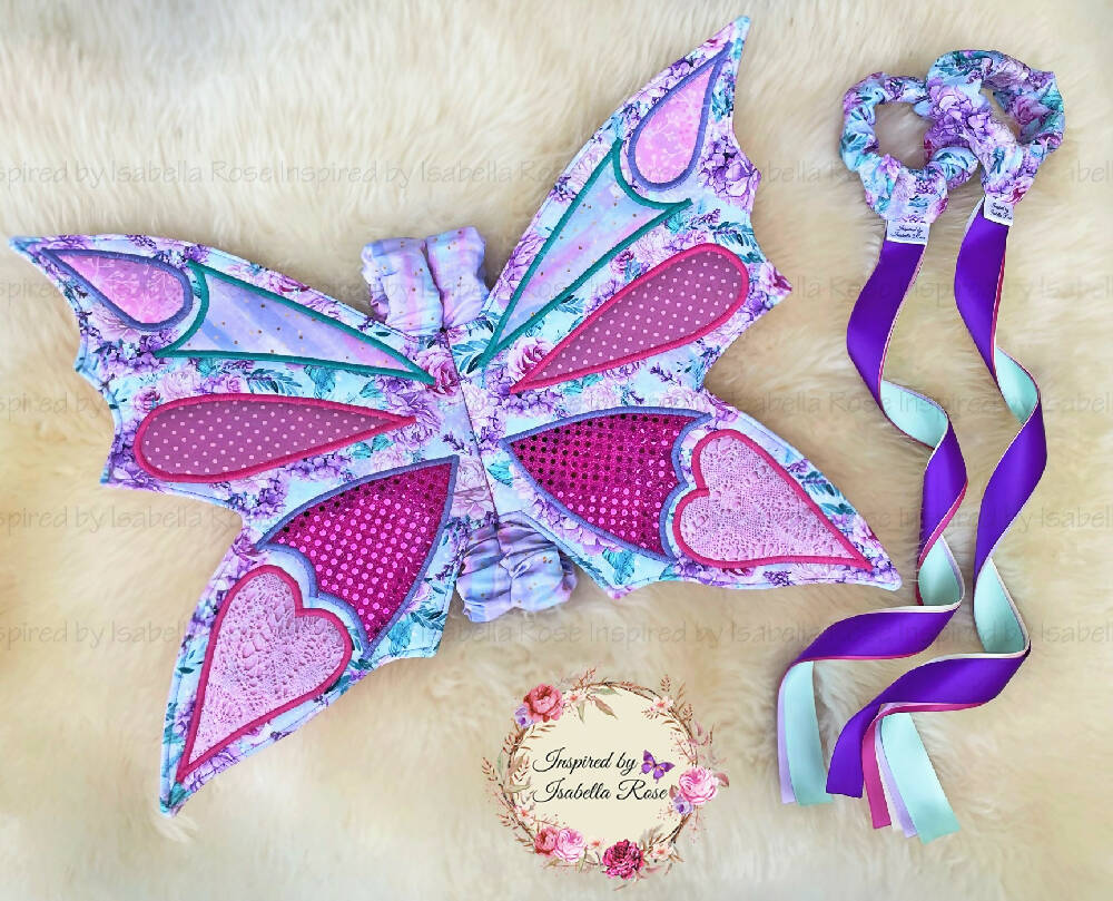 2021 Kate Fairy wings & ribbons