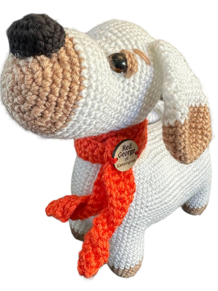 Dog - crochet toy
