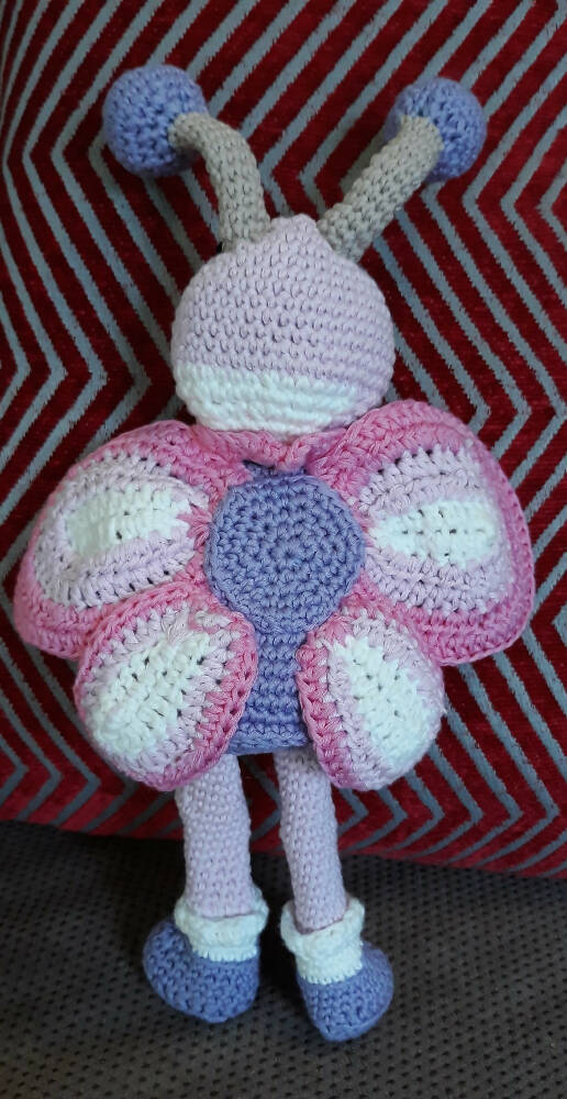 Amigurumi Elina the Butterfly Toy
