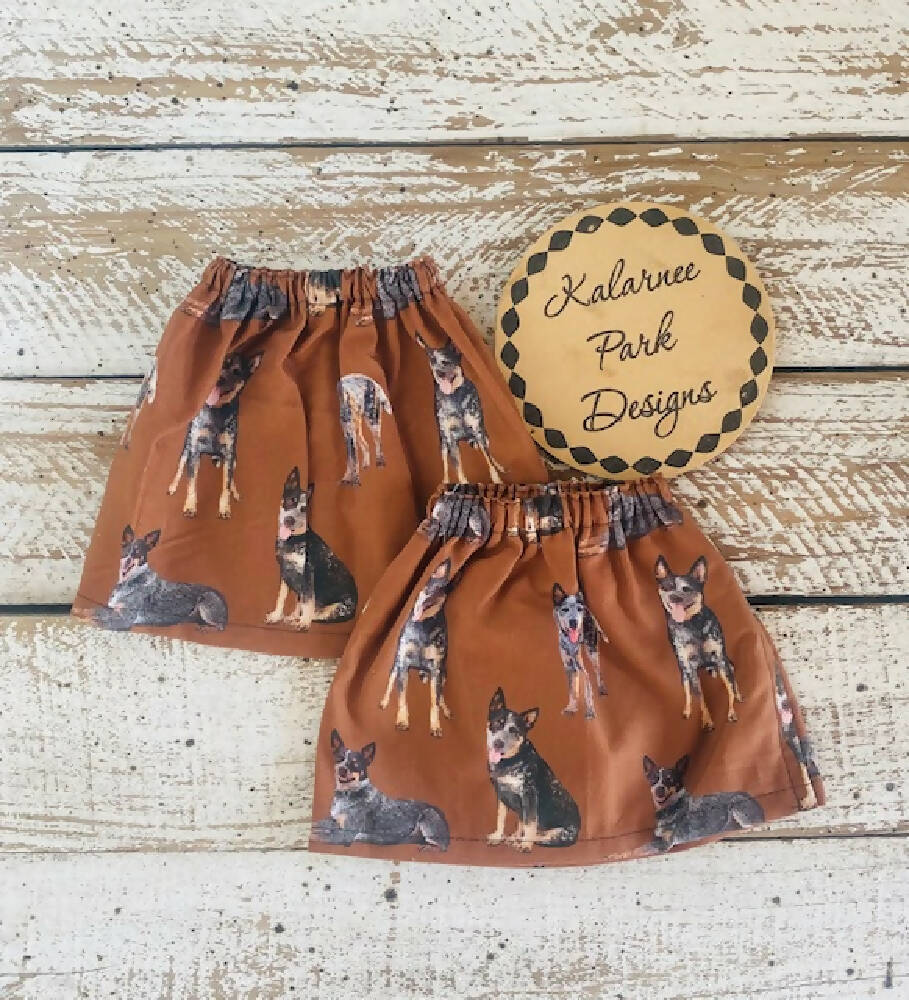 ''Blue Cattle Dog'' Adult Size and Kids Size Sock Savers