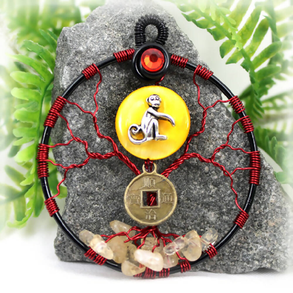 Tree of Life Chinese New Year of the Monkey