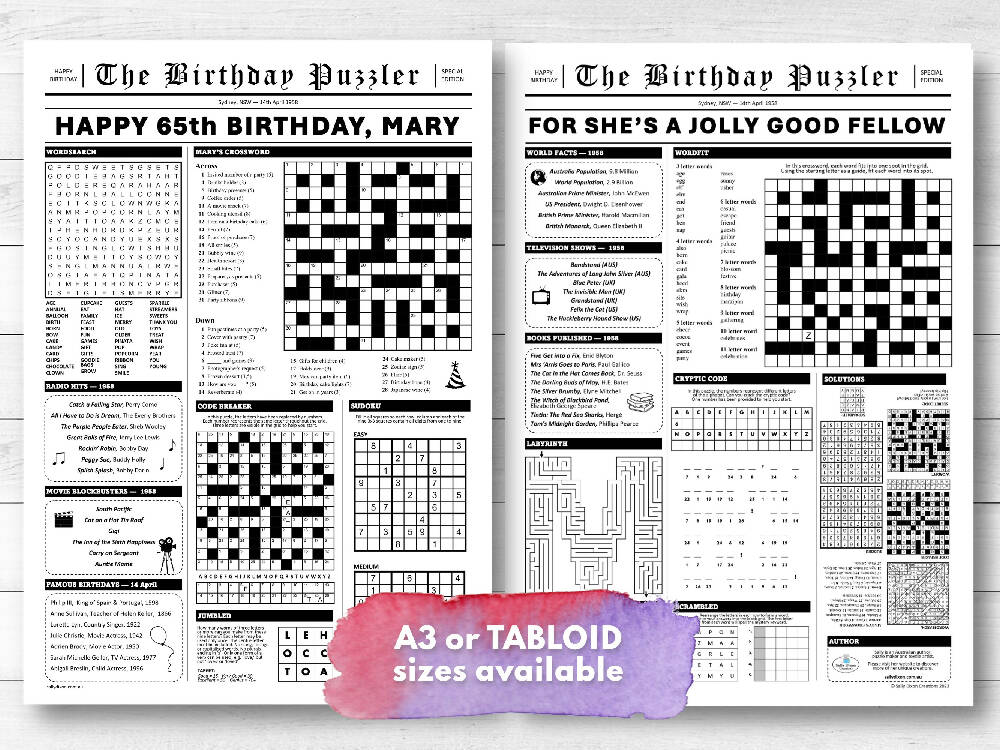 You you were born_ Birthday Puzzler newspaper-8