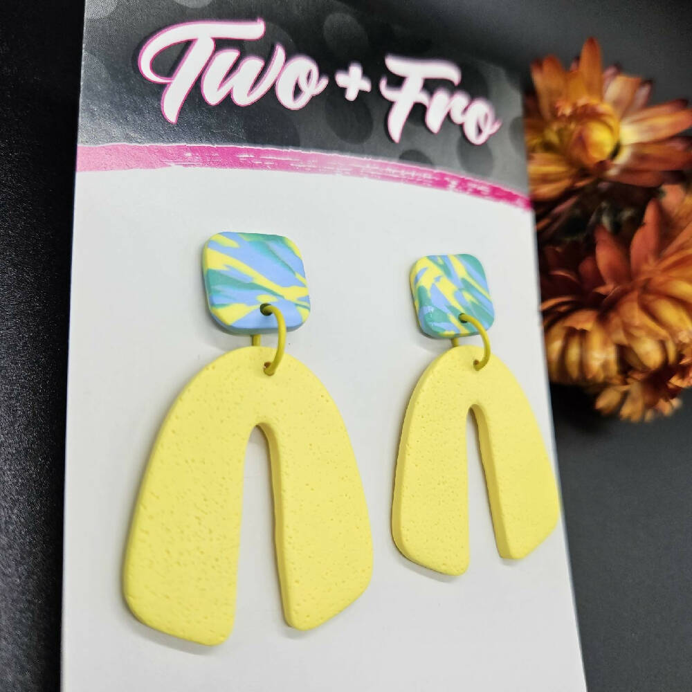 Tropicana #10 - Sunshine Arches *TITANIUM STUDS