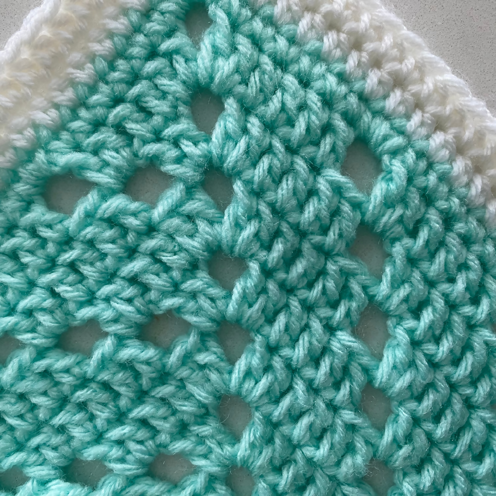Baby Blanket Crochet Pram Blanket Mint