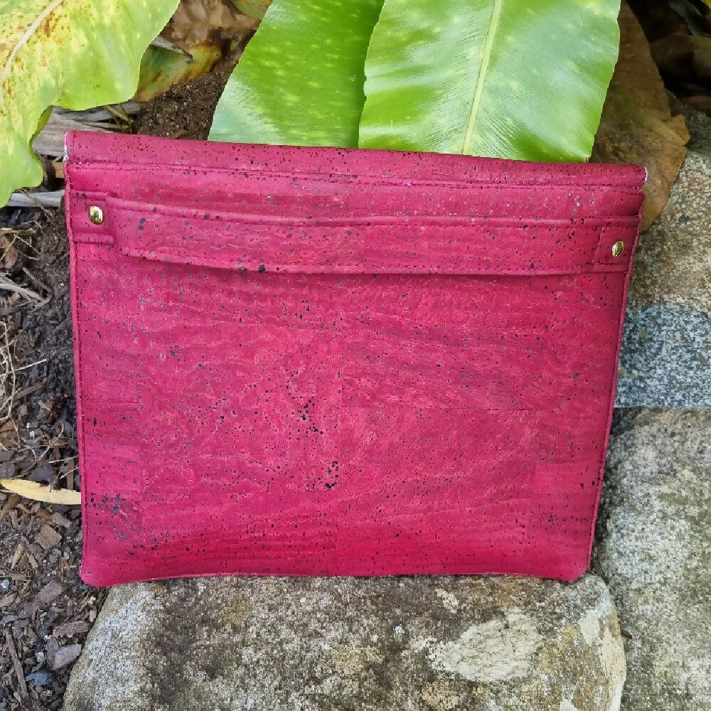 Cork iPad/Tablet Cover Red Wine