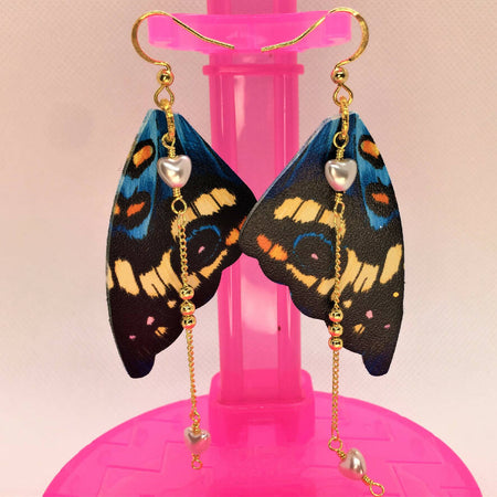 Naryanabeads butterfly wings earrings