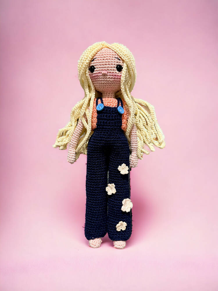 Crochet Mermaid with removable tail
