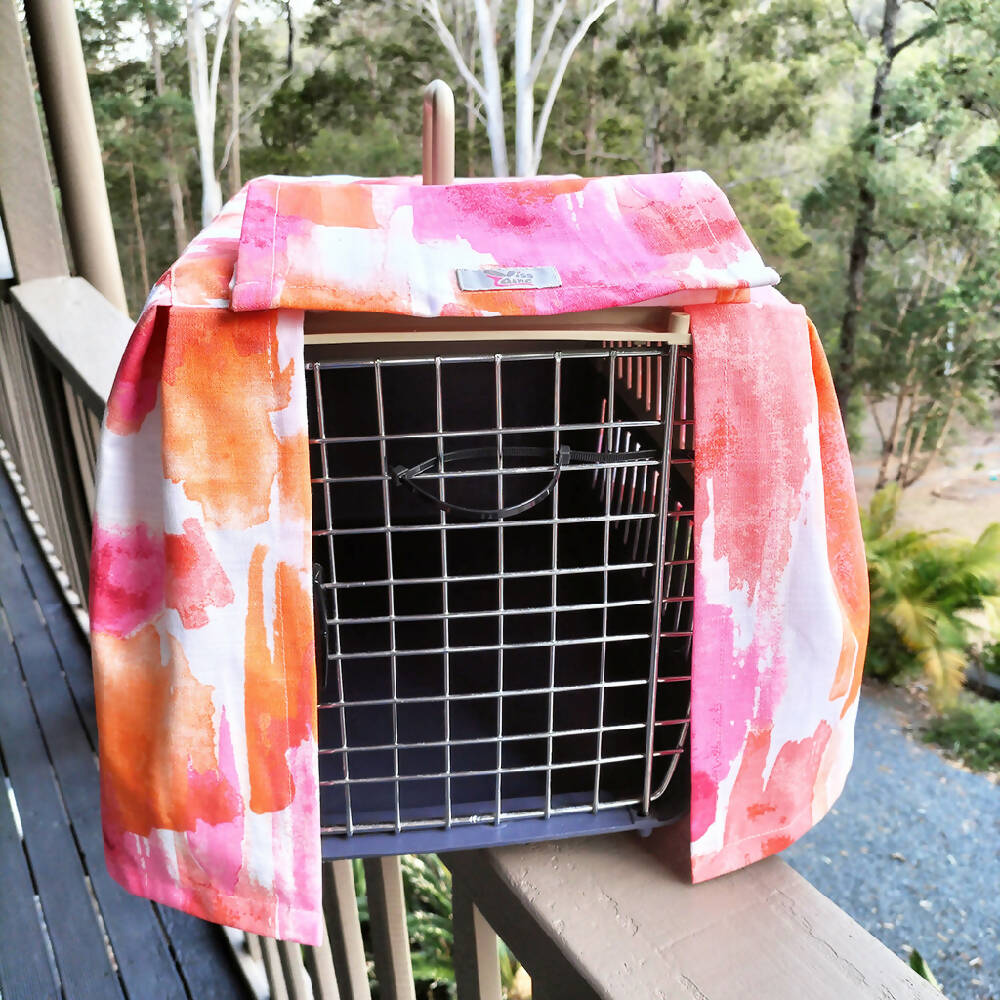 orange n pink pet carrier 1024 open flap
