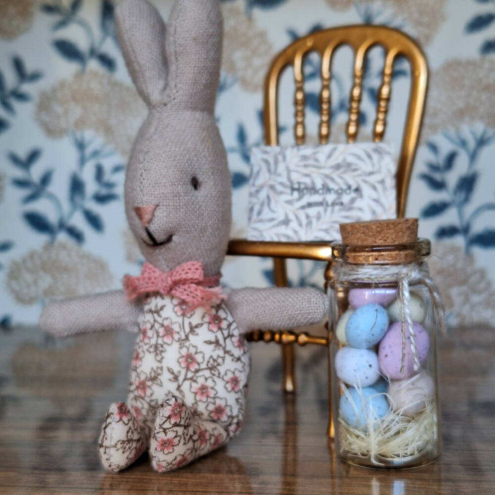 Miniature Easter Eggs in a Jar