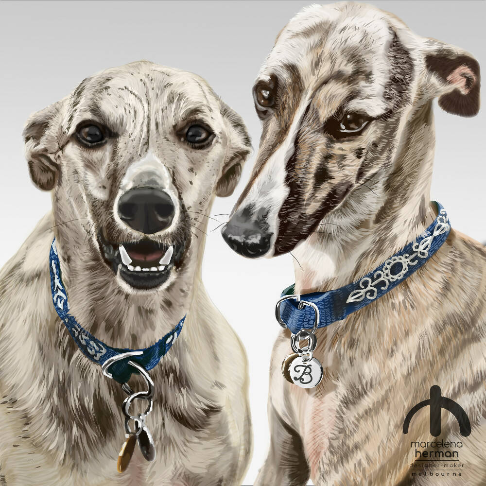 Custom Portrait | REALISTIC STYLE| Pet Portrait | Full-body | Vector Illustrations