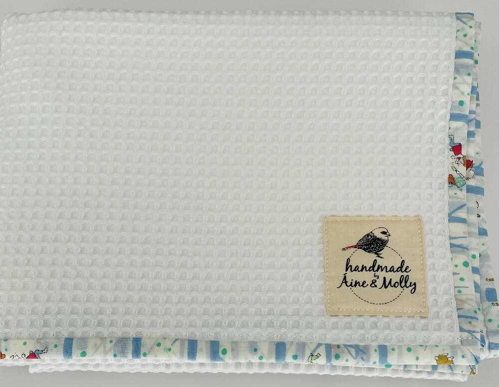 Cotton Waffle Baby Blankets