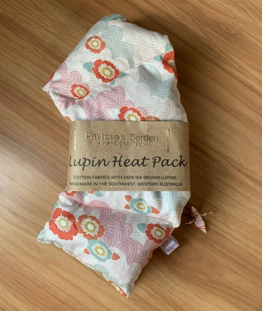 Shoulder & Neck Lupin heat pack - Floral and waves
