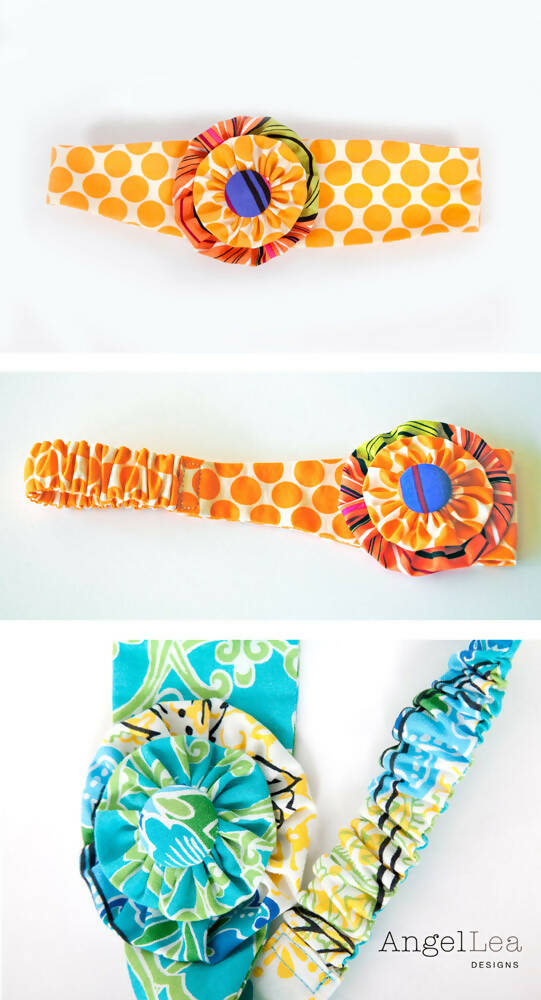 Funky Flower Headband PDF Sewing Pattern