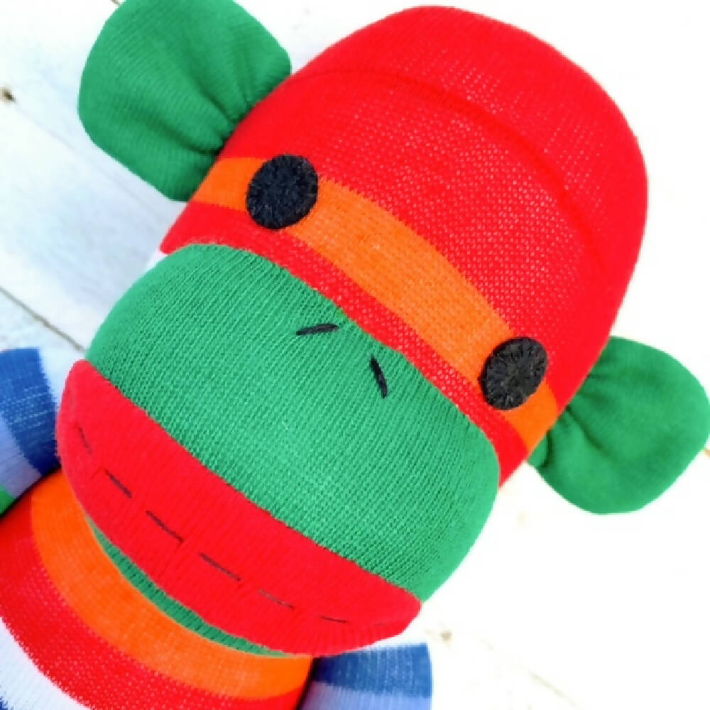 Wesley the Sock Monkey - MADE TO ORDER soft toy