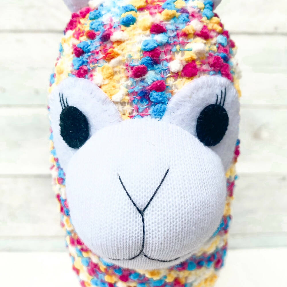Alice the Sock Alpaca soft toy - READY TO SHIP llama