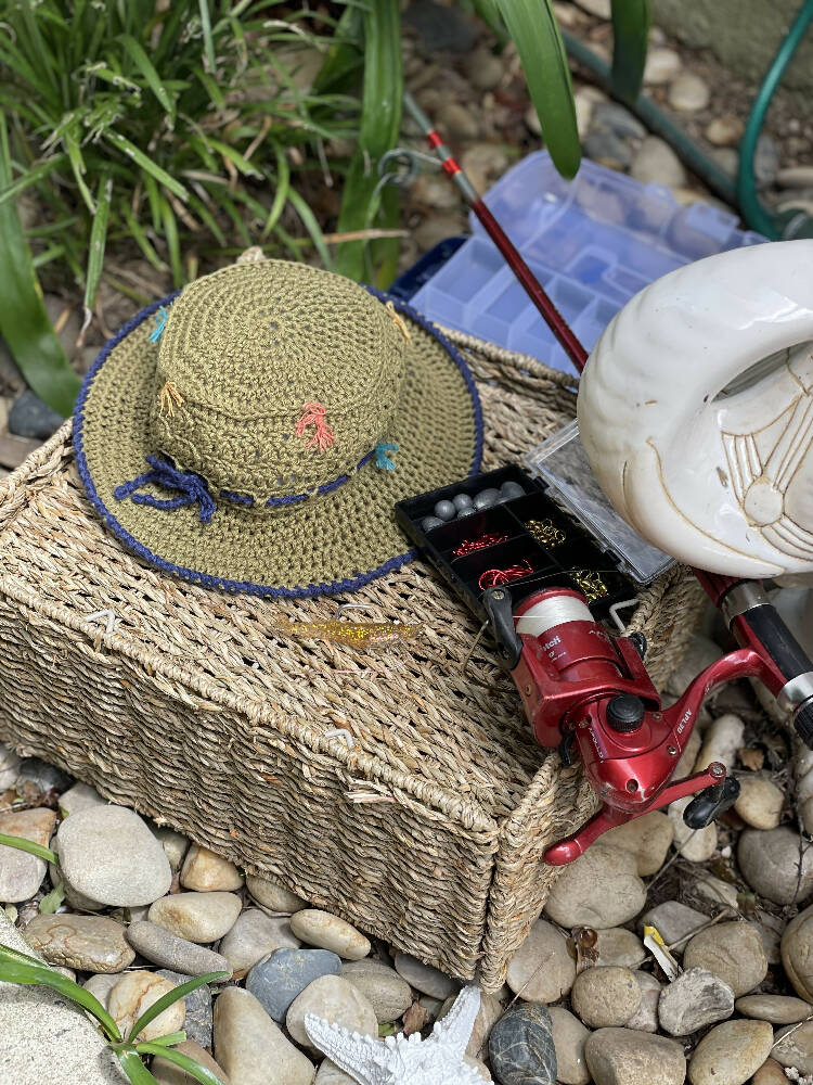 Toddler fly fishing Bucket Hat