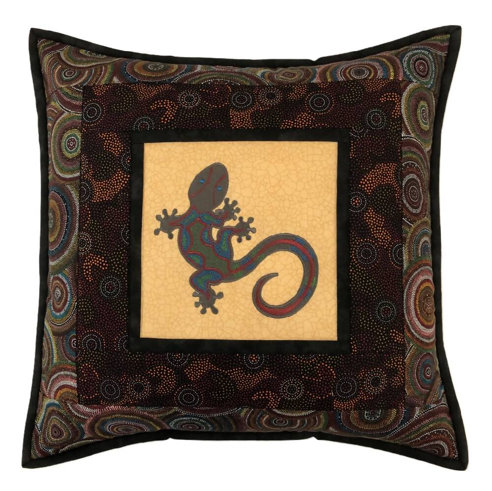 handmade Australian native quilted- gecko
