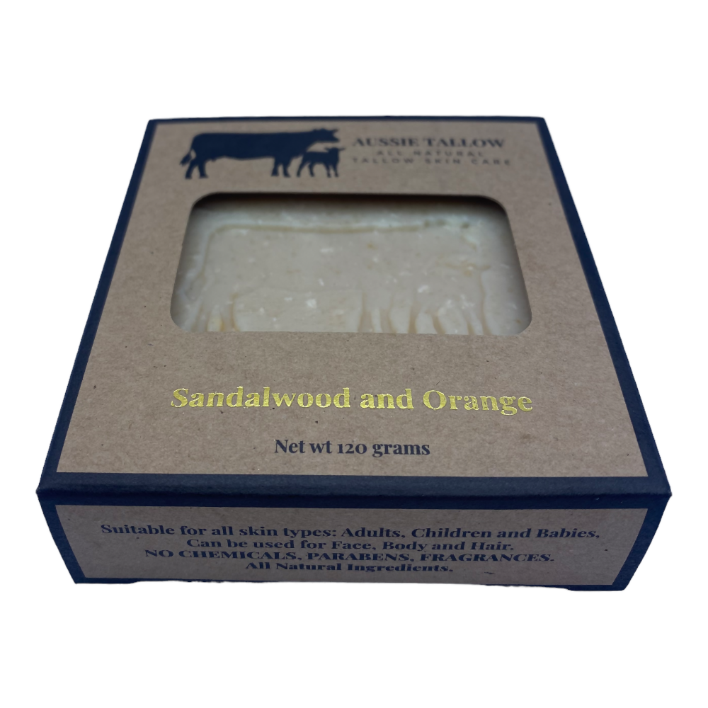 RAW MILK + TALLOW Soap Bar, Raw Cow Milk, Grass Fed Tallow, Old Fashioned