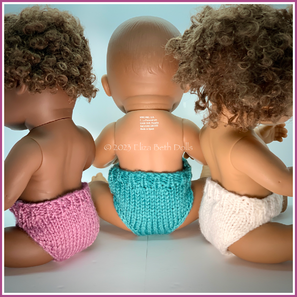Underpants Knickers for 32cm doll, PDF digital pattern, Beginner friendly