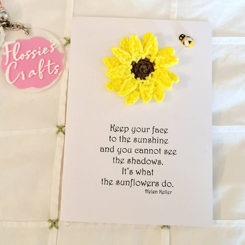 Crocheted Greeting Cards - FREE SHIPPING