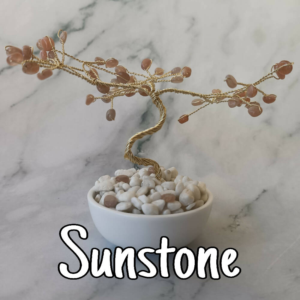 Sunstone Mini Gem Tree already made