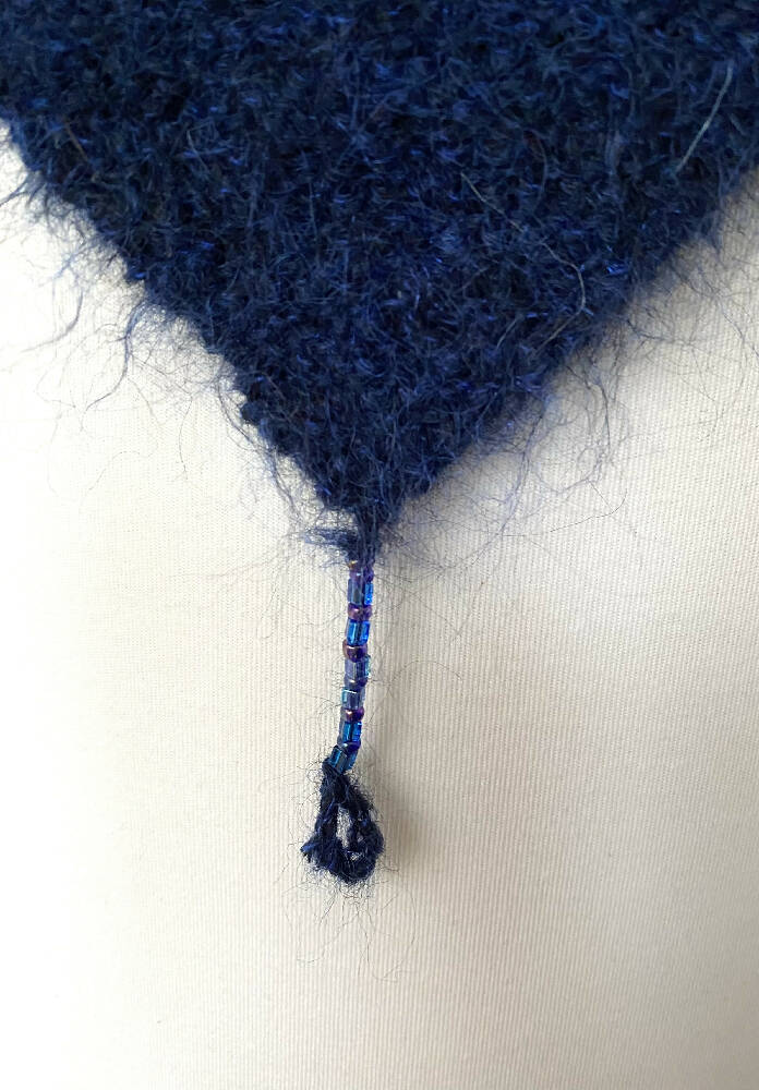 kidsilk mohair scarf diamond irregular 2