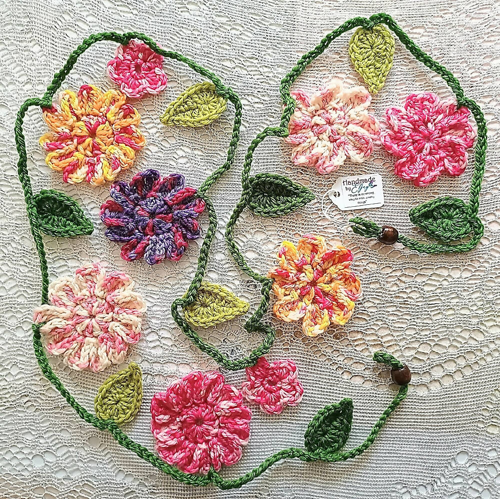 Crochet Flower Garlands