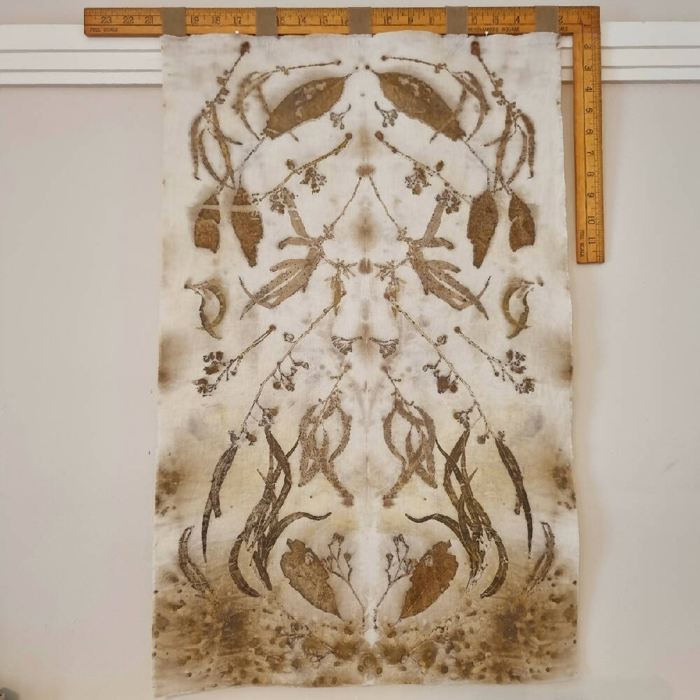 Textile Wall Hanging - Eucalyptus Botanical Print