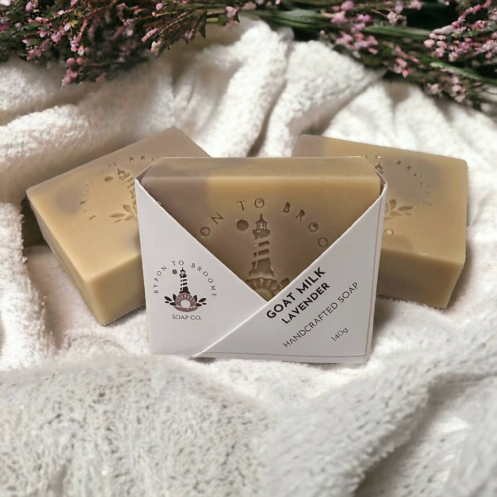 Goat Milk Handcrafted Soap - Lavender