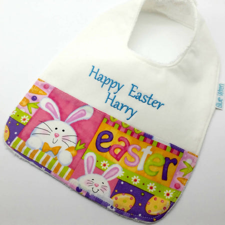 Easter Baby Bib Personalised Gift