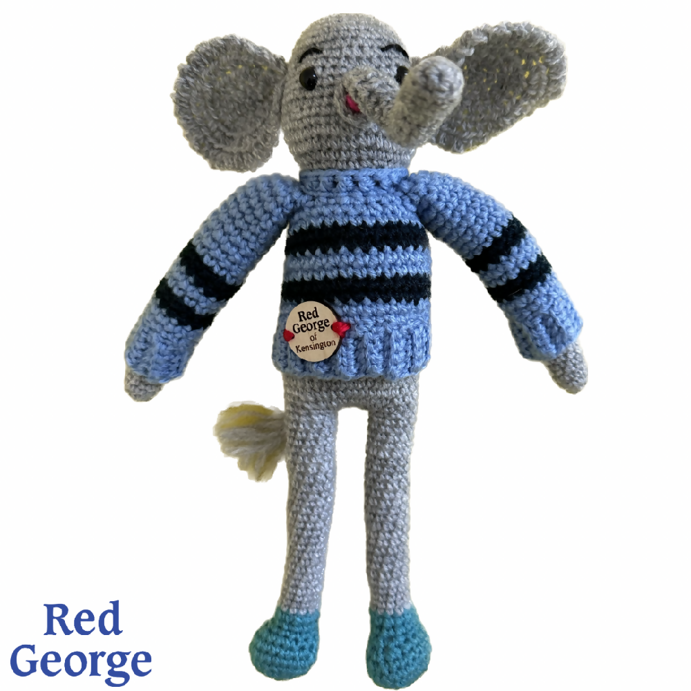 Elephant - crochet toy