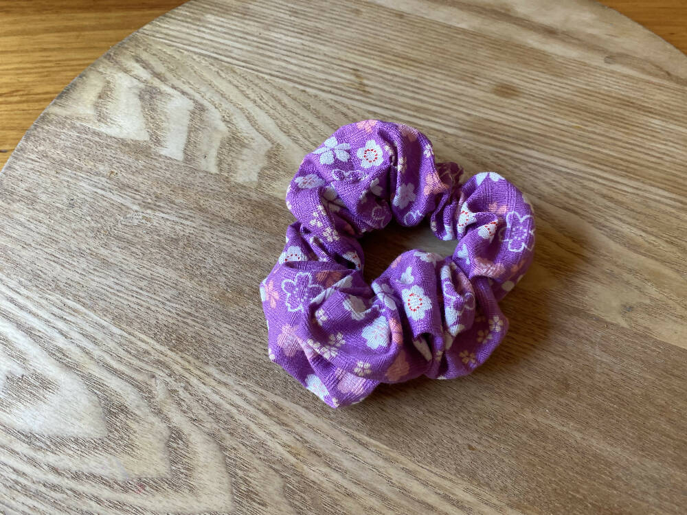Japanese kimono material scrunchie